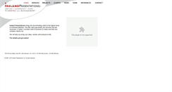 Desktop Screenshot of irelandpresentations.com